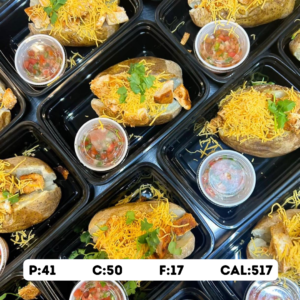 Baja Loaded Chicken Baked Potato